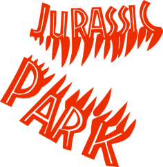 Jurassic P2 2 Silhouette Cutting Svg Files, Free Vectors File
